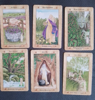 Микки Мюллер: Голоса деревьев. Кельтский оракул (25 карт)