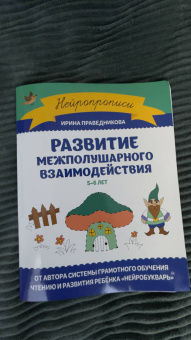 Ирина Праведникова: Развитие межполушарного взаимодействия. 5-6 лет
