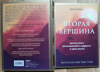 Дэвид Брукс: Вторая вершина. Величайшая книга размышлений о мудрости и цели жизни