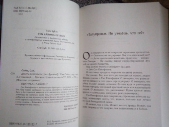 Сэм Сайкс: Десять железных стрел