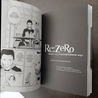 Таппэй Нагацуки: Re:  Zero. Жизнь с нуля в альтернативном мире. День в столице королевства. Том 1