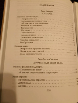 Спиноза, Декарт: Я мыслю. Интеллект - это страсть