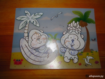 Водная раскраска "Обезьянки" (AP-4001H)