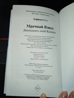 Рита Хоффман: Мрачный Взвод. Двенадцать дней Коляды
