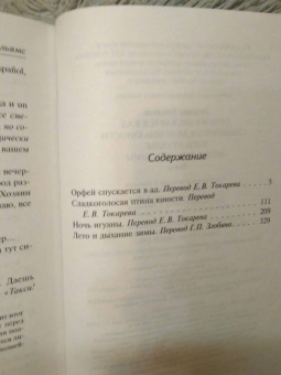 Теннесси Уильямс: Орфей спускается в ад
