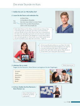 Hilpert, Niebisch, Penning-Hiemstra: Schritte international Neu 3+4. Kursbuch. Deutsch als Fremdsprache