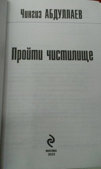 Чингиз Абдуллаев: Пройти чистилище