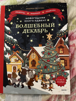 Надежда Бегичева: Волшебный декабрь. Новогодняя книга-адвент. Рецепты, задания, поделки. С 1 по 31 декабря