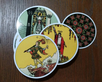 Graham, Waite: Tarot Original 1909. Circular Edition