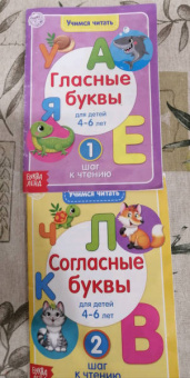 Учимся читать. Набор из 6 книг