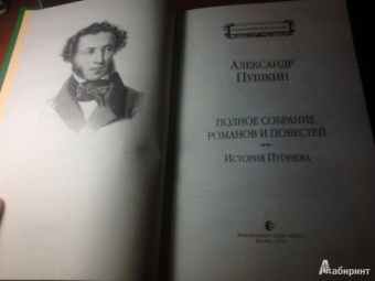 Александр Пушкин: Полное собрание романов и повестей. История Пугачева