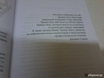 Юстейн Гордер: Мир Софии