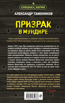 Александр Тамоников: Призрак в мундире