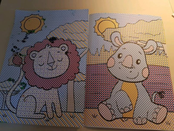 Зверушки. Книжка-раскраска