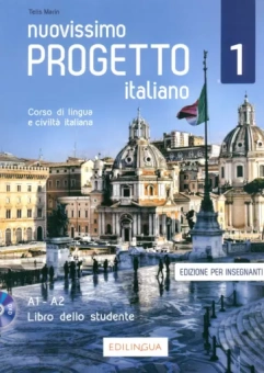 Telis Marin: Nuovissimo Progetto italiano 1. Libro dello studente, edizione per insegnanti (+DVD)