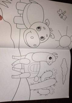 Раскраска А4. Мои картинки