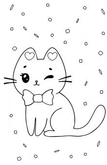 Макси-раскраска. Няшки-котики