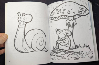 Большая книга раскрасок для маленьких художников