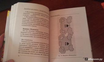 1+1, или Переверни книгу. Вышивание крестом. Вышивание гладью. От простого к сложному