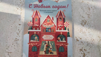 Джада Франча: С Новым годом! Большая книга-адвент с окошками