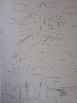 Соедини по точкам. Чудеса света