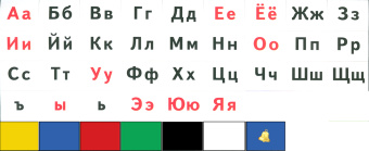 Наталья Дурова: Касса букв. ПВХ-папка и разрезной материал. Учебное пособие для занятий с детьми 4–6 лет