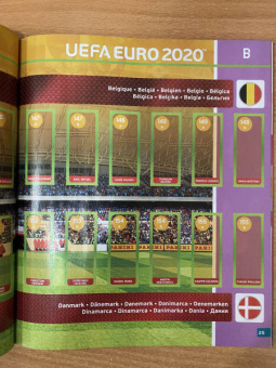 Альбом для наклеек UEFA EURO 2020