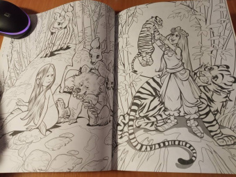 Большая книга фееричных раскрасок