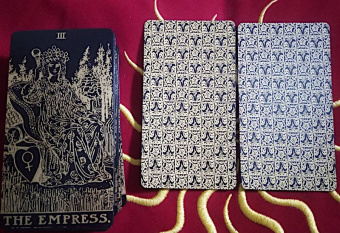 Waite, Greer: Tarot Gold & Black edition