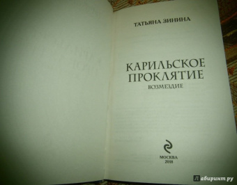 Татьяна Зинина: Карильское проклятие. Возмездие