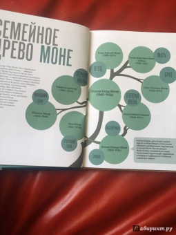 Моне. Биография в инфографике