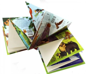 Ларичкина О.: Животные: книжка-трансформер