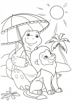 Макси-раскраска "Мир сказок"