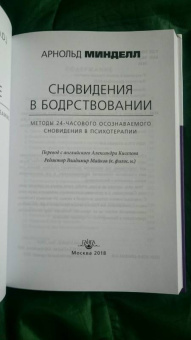 Арнольд Минделл: Сновидение в бодрствовании. Методы 24-часового осознаваемого сновидения в психотерапии