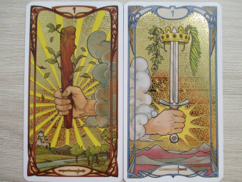 Джулия Массагли: Таро Золотое Арт-Нуво