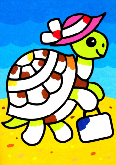 Рисуем пальчиками. Первые картинки