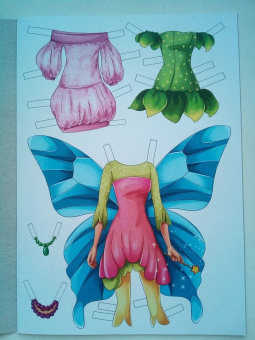 Вырезалка-наряжалка. Фея