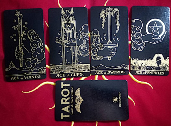 Waite, Greer: Tarot Gold & Black edition