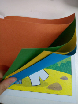 Веселые аппликации. Африка