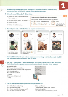 Fleer, Koithan, Sieber: Klasse! B1. Kursbuch mit Audios-Videos inklusive Lizenzcode fur das Kursbuch. Deutsch fur Jugendlich