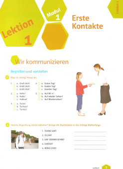 Giorgio Motta: Wir plus neu A1. Grundkurs Deutsch für junge Lernende. Trainingsheft mit Audio-CD