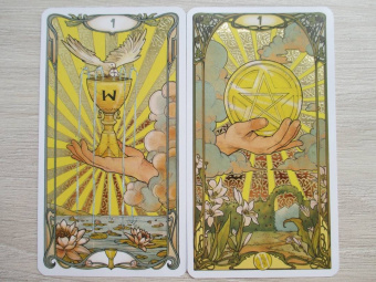 Джулия Массагли: Таро Золотое Арт-Нуво