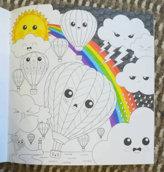 У-И-И-И! Я раскрашиваю KAWAII