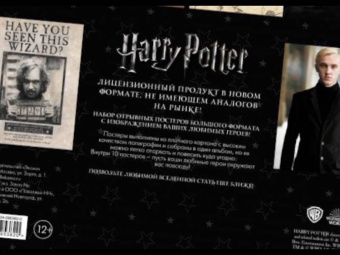 Гарри Поттер. Альбом с отрывными плакатами (10 плакатов)