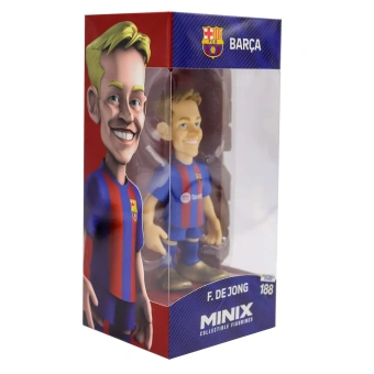 Коллекционная фигурка Minix Футболисты Френки де Йонг FCB 12 см