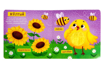 Евгения Сачкова: Первые цвета. Тактильная книжка