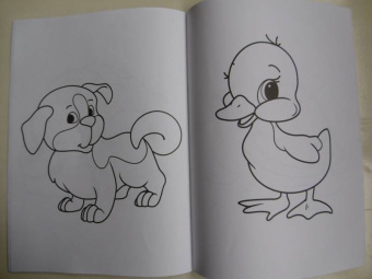 Раскраска "Для самых маленьких"