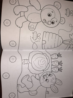 Раскраска А4. Мои картинки