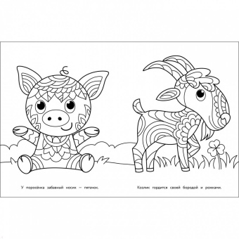 Арт-раскраска для детей. Мандалы. Выпуск 3. Белочка