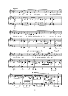 Эдвард Григ: Вокальные циклы на слова немецких поэтов. Ноты